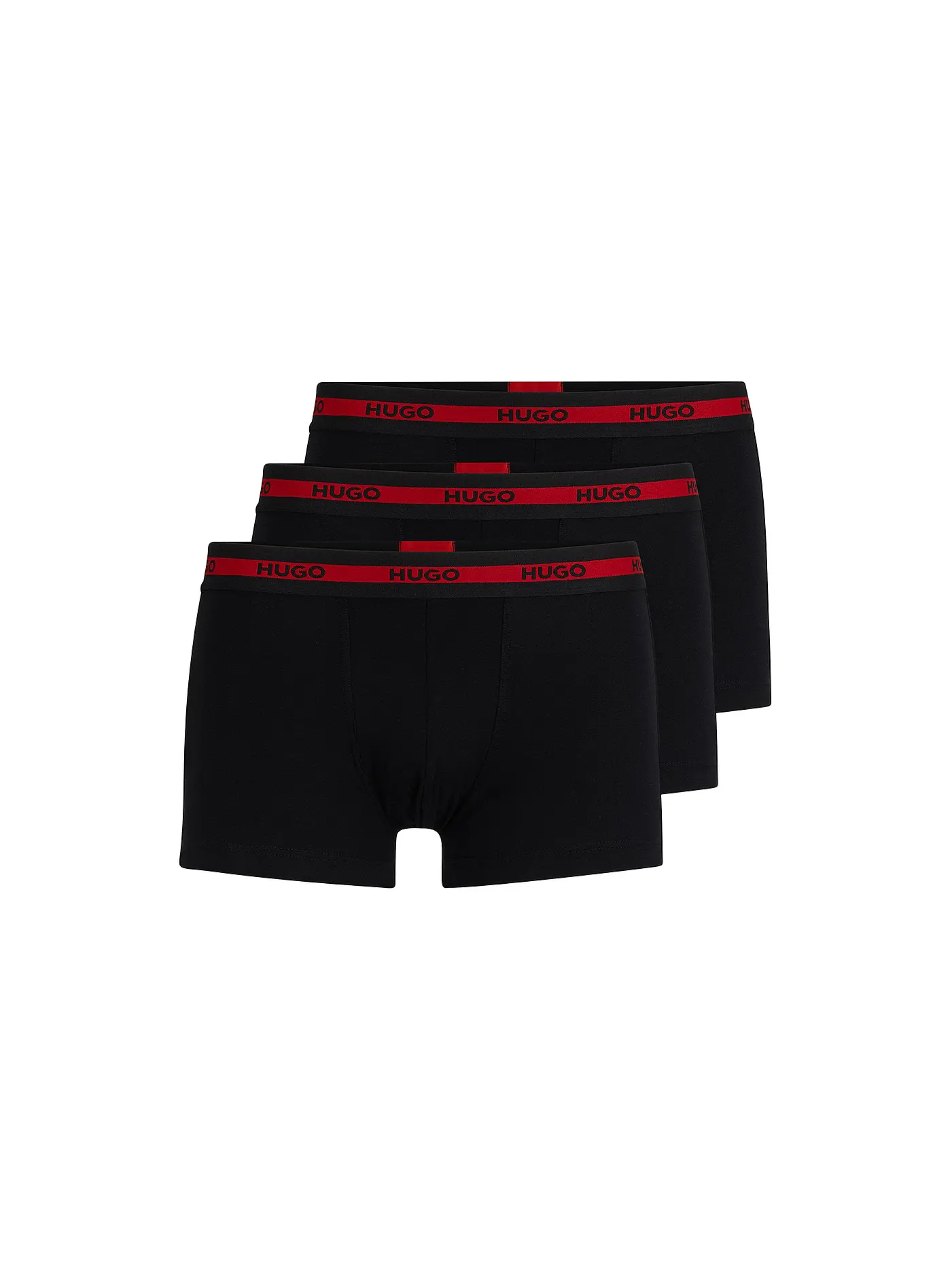 HUGO | Pants 3er Pkg. black | 
